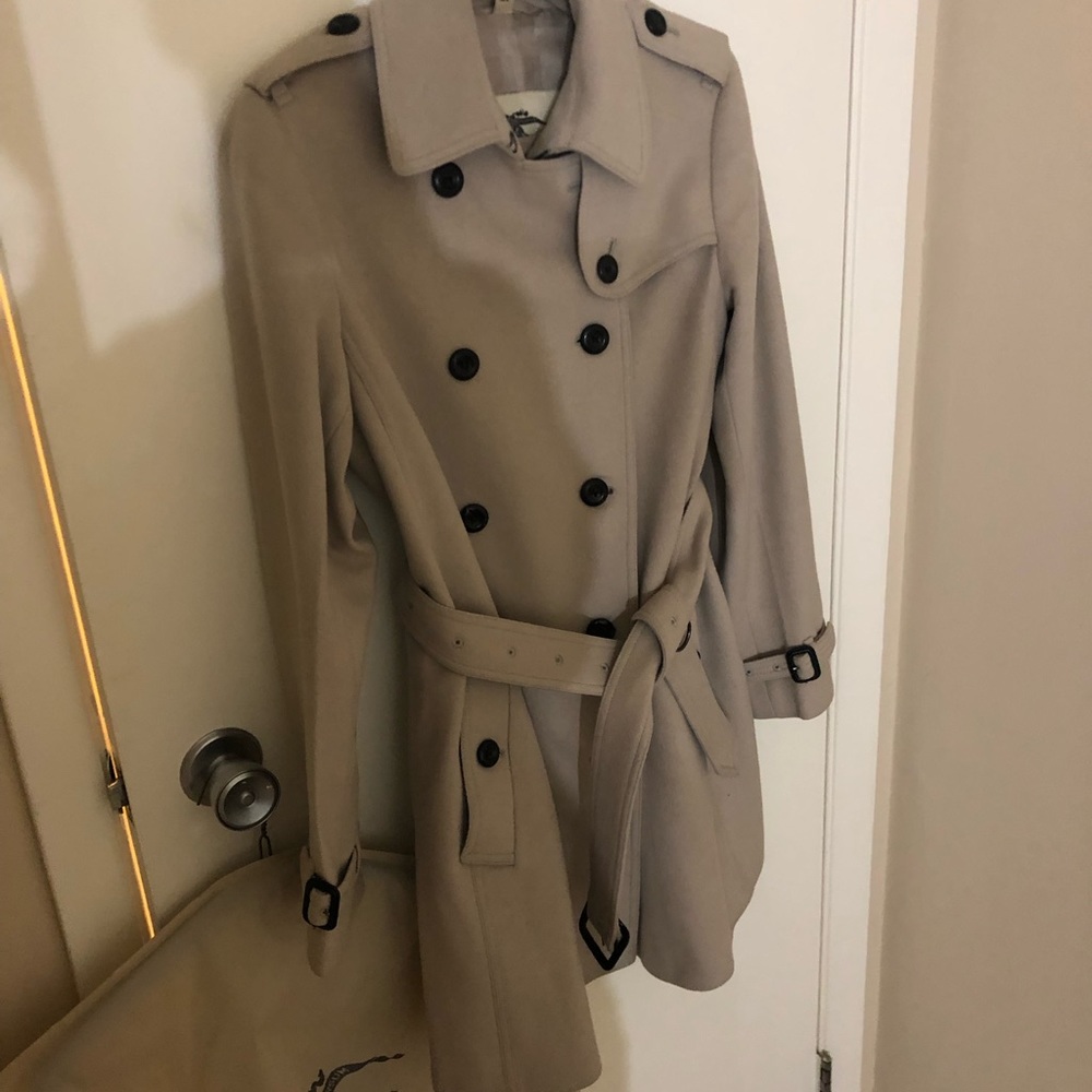 Burberry London Wool Cashmere Double-breasted Coat